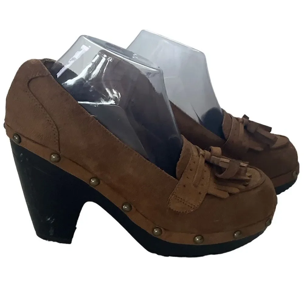 UNIONBAY Chunky Heels Platform